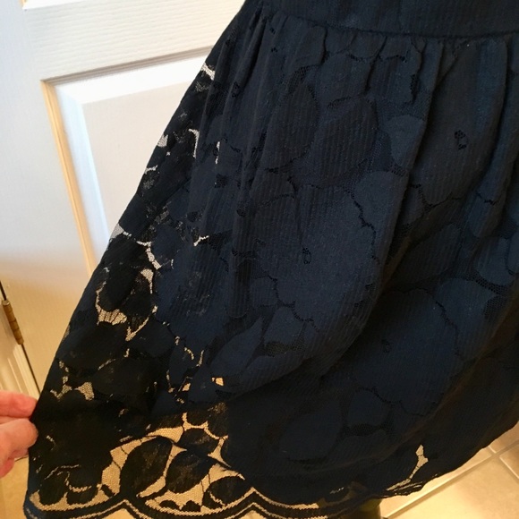 NWT - Black MONTEAU Lace Dress  – Size Large - Picture 4 of 8